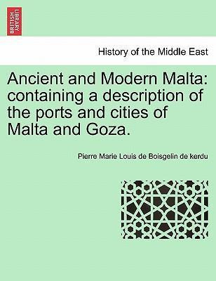 Libro Ancient And Modern Malta - Pierre Marie Louis D Boi...
