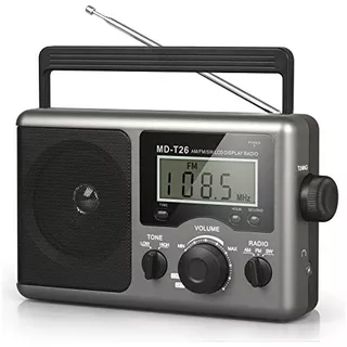 Radio De Onda Corta Portátil, Radio Transistor Am Fm M...