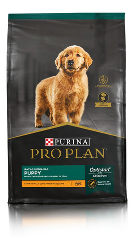 Alimento Pro Plan Optistart Puppy Perros Raza Mediana 18kg