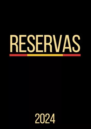 Libro De Reservas Restaurante 2024: Agenda De Reservas Para