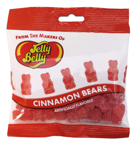 Jelly Belly Confections - 3 Onzas De Ositos De Canela Calien