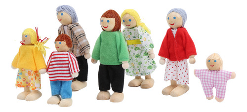 Juego De Juguetes Para Personas En Miniatura Con Forma De Mu