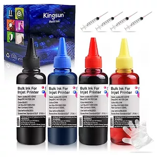 Ink Refill Kit Compatible With Canon Inkjet Printer Car...
