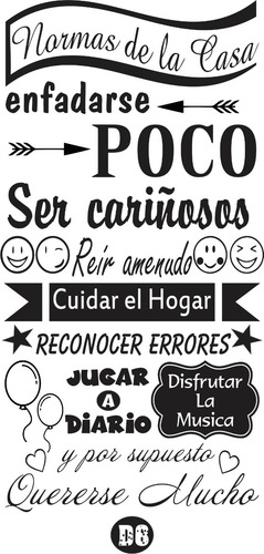 Frases Decorativas Frases Hogar Fácil De Instalar
