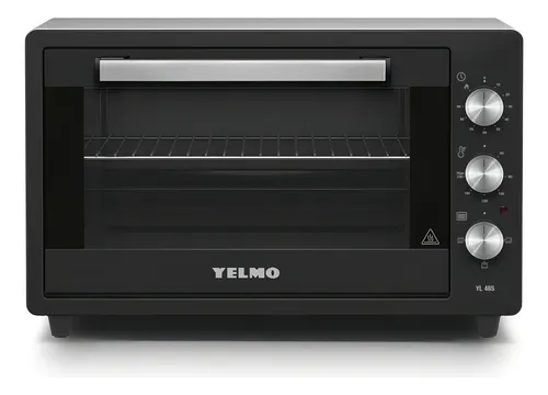 Horno Eléctrico Yelmo Yl48s 48 Lts Color Negro 1300w