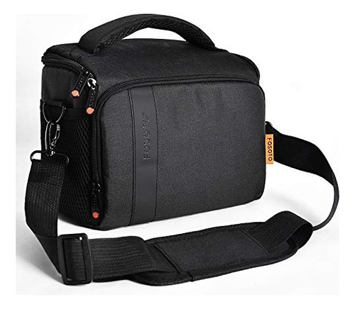 Fosoto Waterproof (with Rain Cover) Shoulder Camera Case Bag