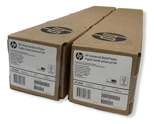 Papel Hp Bond Q1396a Para Plotters De 24 .