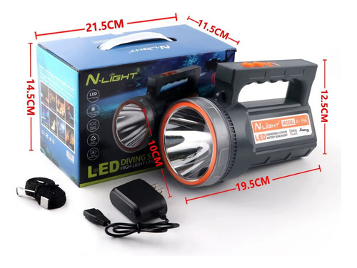 Linterna Sumergible Linterna Camping Linterna Led Potente