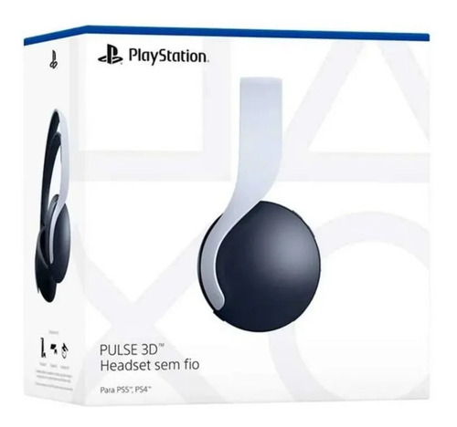 Imagem 1 de 2 de Headset Pulse 3d Playstation 5 Ps5/ps4 Nacional Envio Rapido