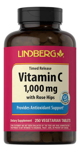 Vitamina C 1000 Lindbergh 250ca - Unidad a $75000