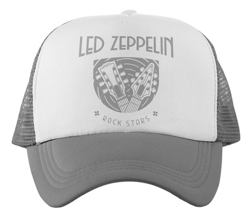 Gorra Jockey Rock Bandas Led Zeppelin Guitarras Ters