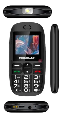Imagen 3 de 5 de Celular Senior 4g Tecnolab 1.7  Tl486bk