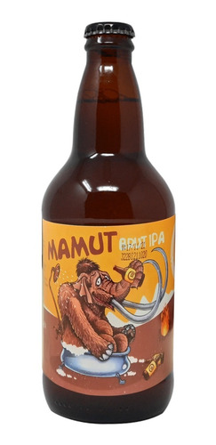 Cerveza Artesanal Cabesas Mamut Brut Ipa 500ml Febo