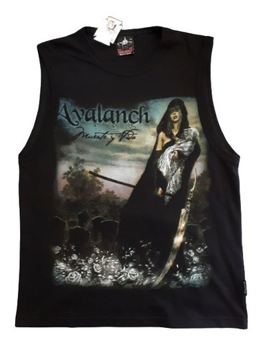 Avalanch Muerte Y Vida Polo Manga 0 Small [rockoutlet]remate