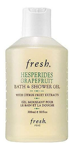 Gel De Baño Y Ducha De Pomelo Hesperides, 10 Oz