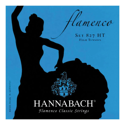Encordado Cuerdas De Guitarra Clasica Hannabach 827 Flamenco