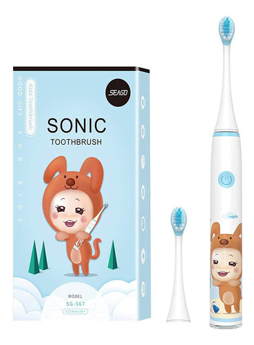 Seago Kids Cepillos De Dientes Electricos Para Ninos, Cepill