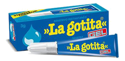 Pegamento / Adhesivo Instantaneo La Gotita  ®  2ml Gel