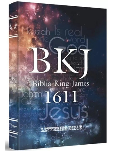 Bíblia King James 1611 Lettering Bible Universo