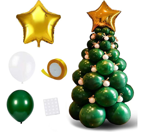 Kits De Decoración Globos Para Fiesta Árbol De Navidad