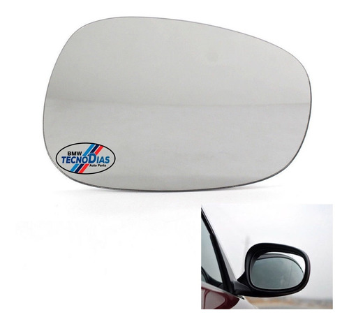 Lente Retrovisor L. Dir. Bmw E90 318i 320i 325i  51167252894