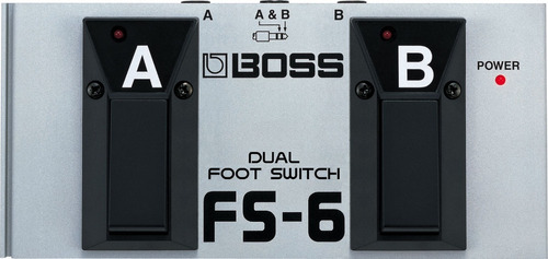 Pedal Seletor Footswitch Boss Fs-6 Dual Duplo Fs6 C/notafisc