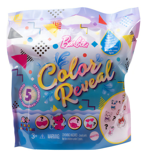 Barbie Color Reveal Mascota Sorpresa