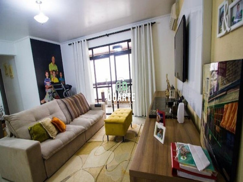 Imagem 5 de 30 de Lindo Apartamento Na Ponta Da Praia, 155m2, 3 Quartos, 1 Suíte, Dependência, Academia, Salão De Festas E Jogos, Portaria 24 Horas, Santos - Ap00771 - 33566058
