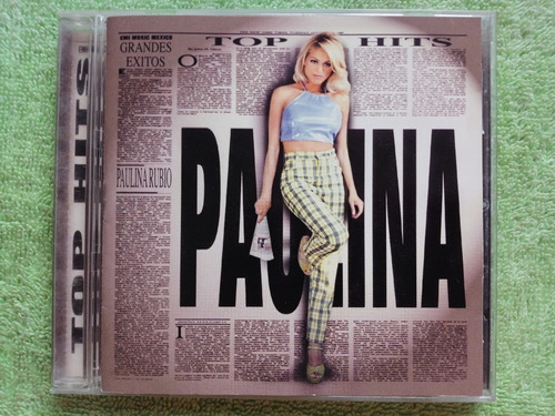 Eam Cd Paulina Rubio Top Hits 2000 + Megamix Grandes Exitos