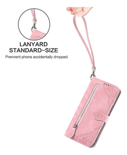 Funda Para Teléfono Oppo A18 A17 A16 A15 A12 Funda De Piel Tipo Cartera