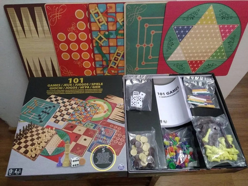 Set De Juegos De Mesa 101 Juegos Familiar
