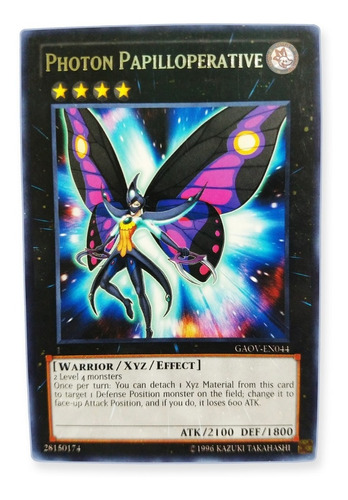 Yugi-oh! Photon Papilloperative Gaov-en044 Rare