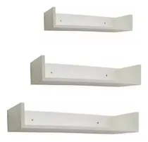 Comprar Repisas X3 Estantes 40, 50, 60 Cm Libros Cocina Muebleds