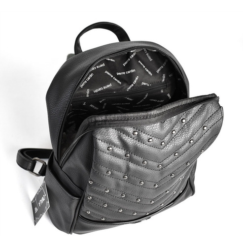 Imagen 3 de 6 de Mochilas Mujer Cuero Sintetico Pierre Cardin Originales