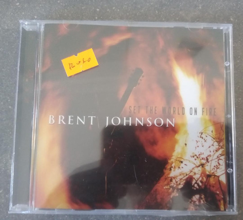 Brent Johnson Cd Set The World On Fire Blues Edicion Rusa