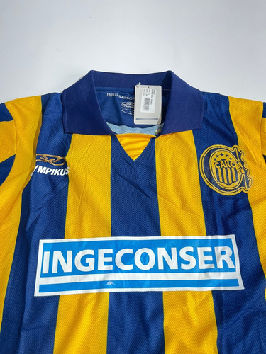 Camiseta Rosario Central Olympikus Titular 2011 #7 Tl (10/10 (Usado)