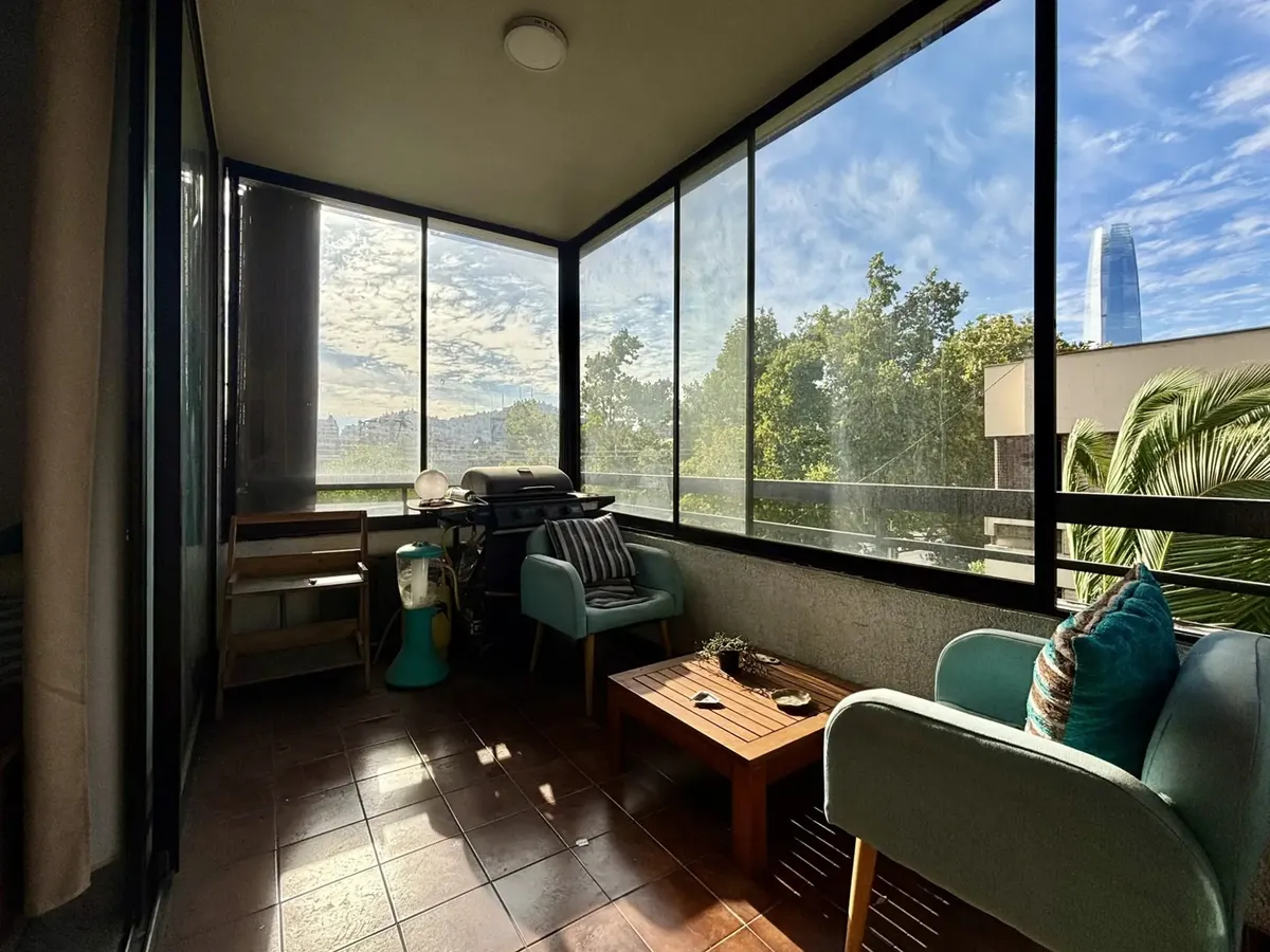 Imagen 3 de 29 de Depto 3d2b Con Terraza En Holanda, Providencia