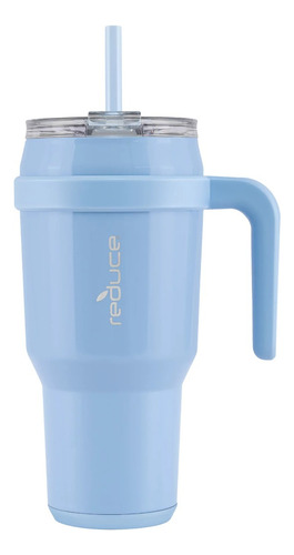 Termo Reduce Cold-1 Mug 40oz Og / 1183 Ml Doble Pared 18/8 Color Celeste2 vaso con asa