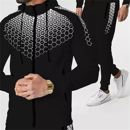 . Conjunto Deportivo Para Caballero Sudadera Y Pants Moda