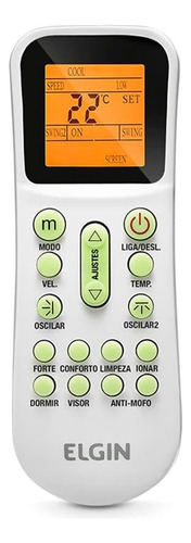 Ar Split Inv Cassete 12000 Elgin 1 Via One Air Q/f 220v
