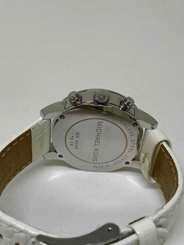 Relógio Michael Kors Feminino Mk5049 Branco Original Usado