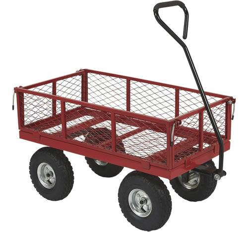 Carrito De Servicios Multiusos Jardin Vagon De Carga 400lbs