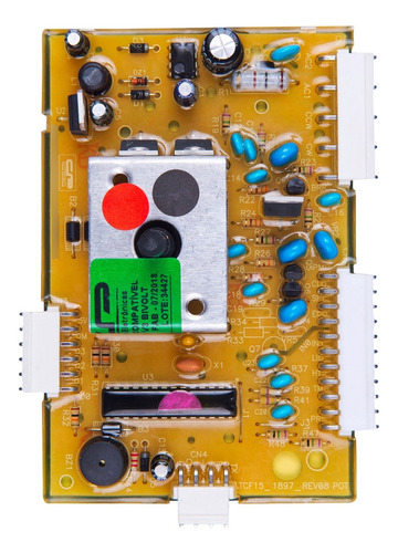 Placa Lavadora Lte12 70202698 V3 E Interface 64502207 V2