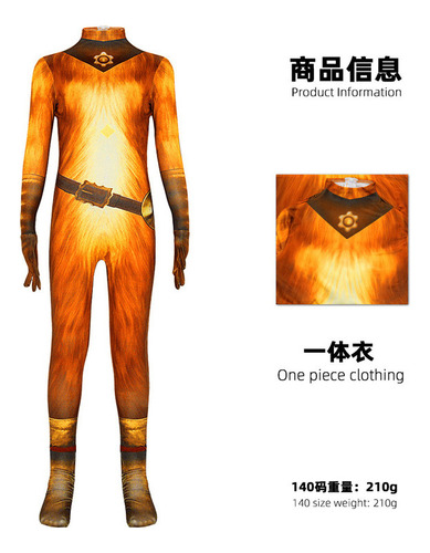 El Gato Con Botas Cat Warrior, Mono, Capa, Cosplay