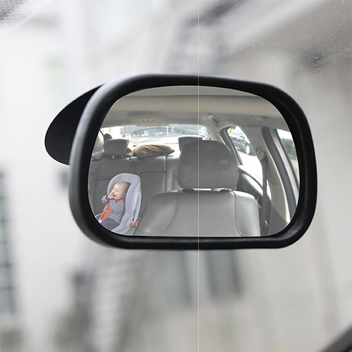 Imagen 2 de 9 de Espejo Retrovisor Para Bebe Auto Con Sopapa Super + Cuotas