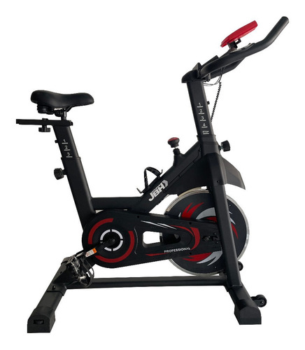 Bicicleta Fija Spinning Indoor Fitness Bici Jbh 32 Color Negro