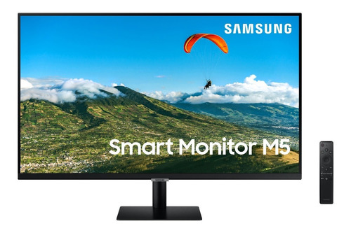 Monitor Samsung M5 LS27AM500NLXZB Smart 27" Full Hd Con Control Color Negro
