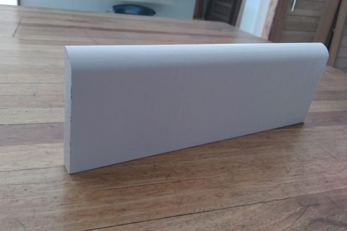 Imagen 3 de 5 de Contramarco O Zócalo Mdf Pintado 9mm X 57mm X 2.44mts