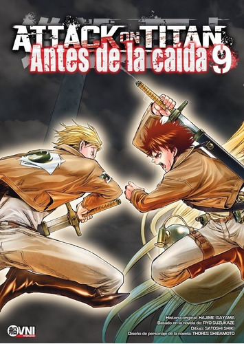 Attack On Titan: Antes De La Caida # 09 - Hajime Isayama