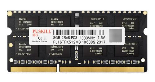 Memoria Ram Ddr3 8gb 1333mhz Sodimm Laptop